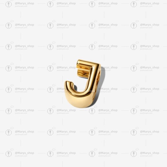 Pandora Letter J Alphabet Charm - Picture 2 of 5